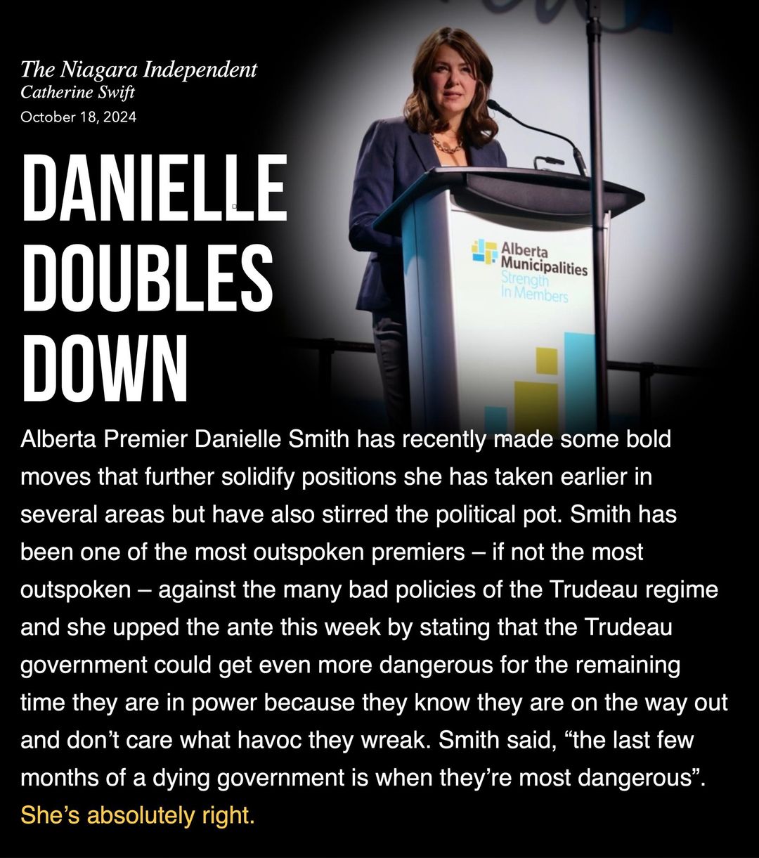 Danielle Doubles Down